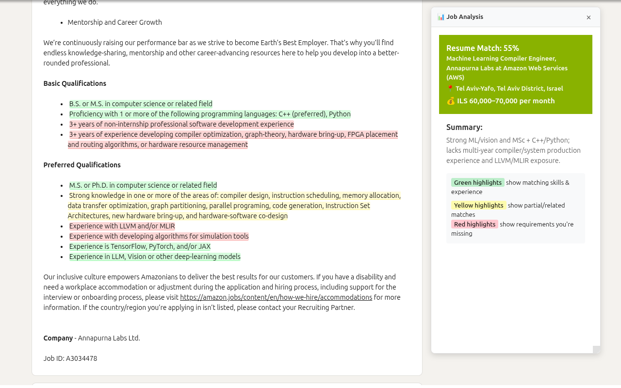 Smart filtering options